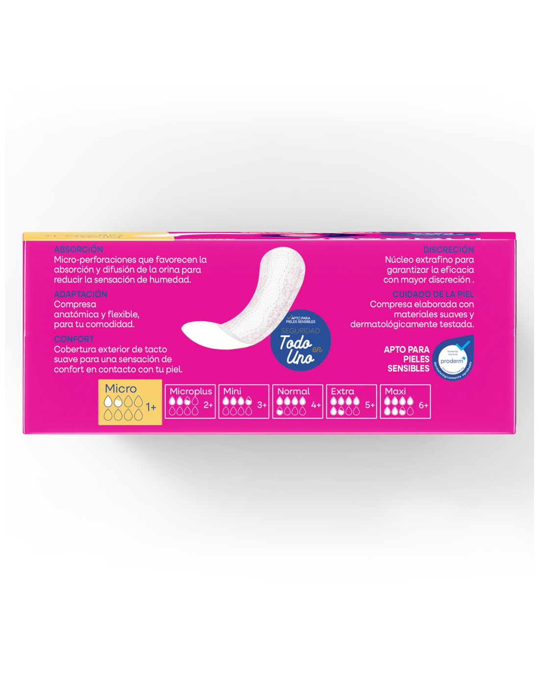 INDASEC DISCREET MICRO 28 unidades