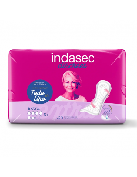 INDASEC DISCREET EXTRA 20 unidades