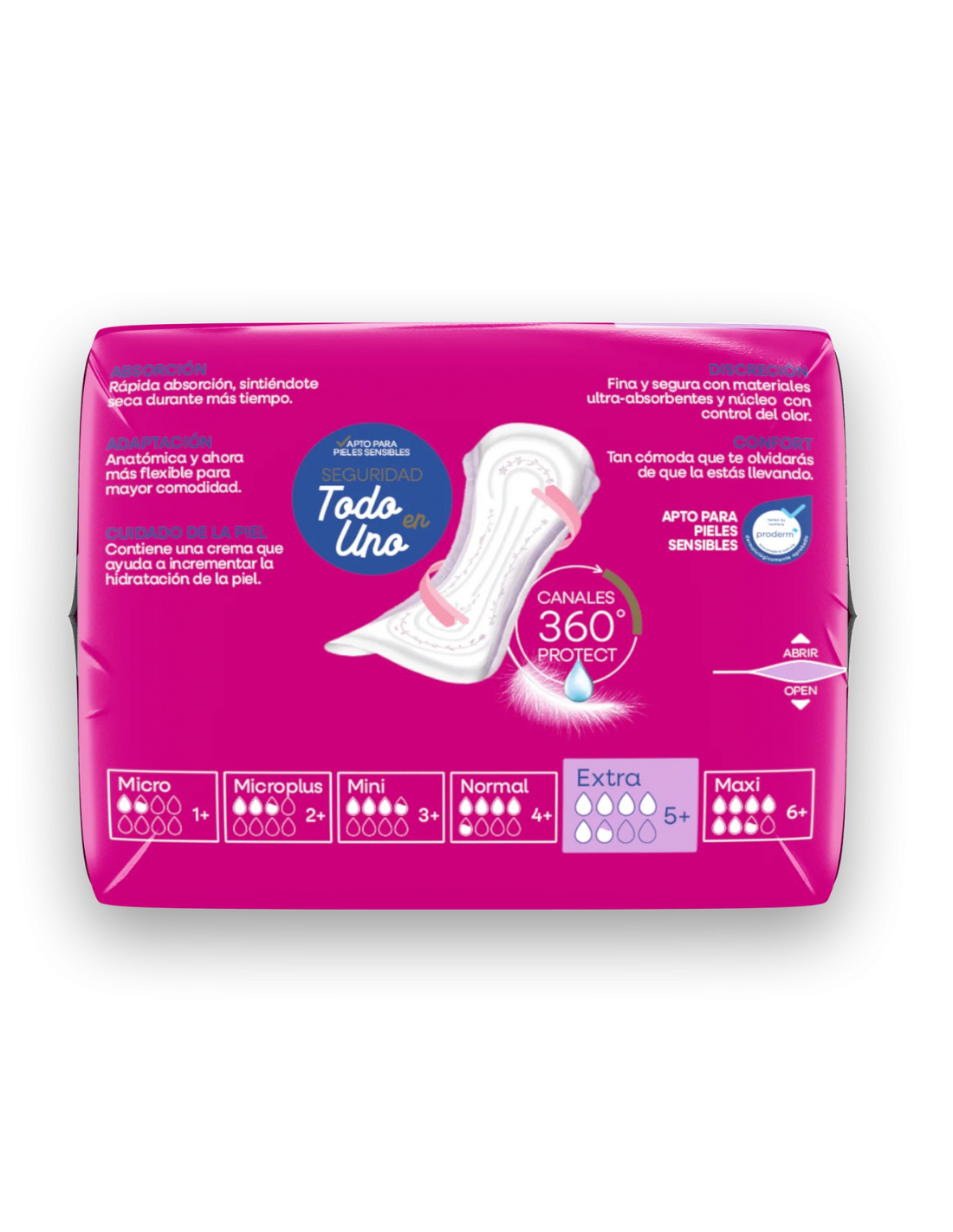 INDASEC DISCREET EXTRA 20 unidades