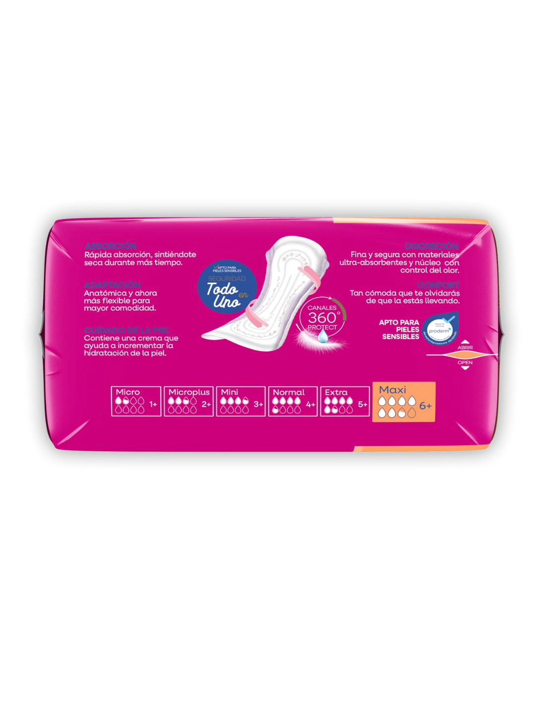 INDASEC DISCREET MAXI 15 unidades