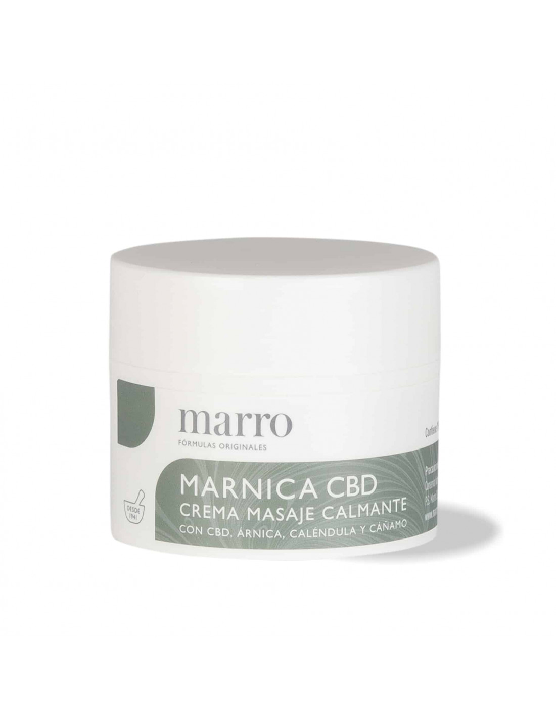 MARRO MARNICA CBD CREMA MASAJE CALMANTE 50ml