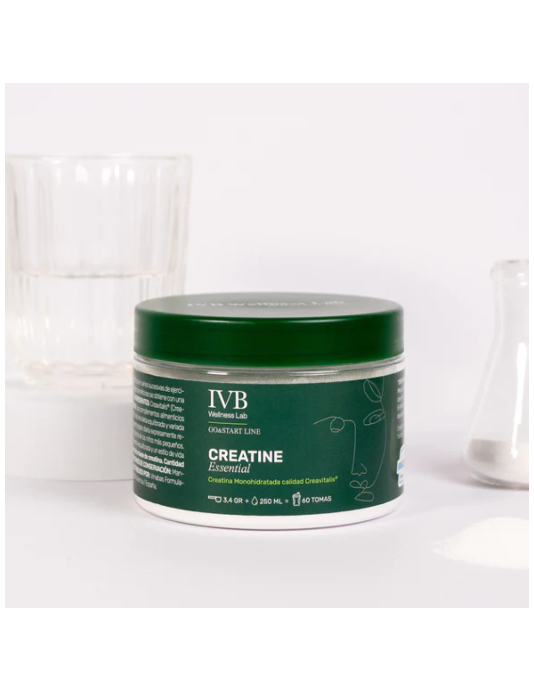 IVB CREATINE ESSENTIAL 60 TOMAS PARA 2 MESES