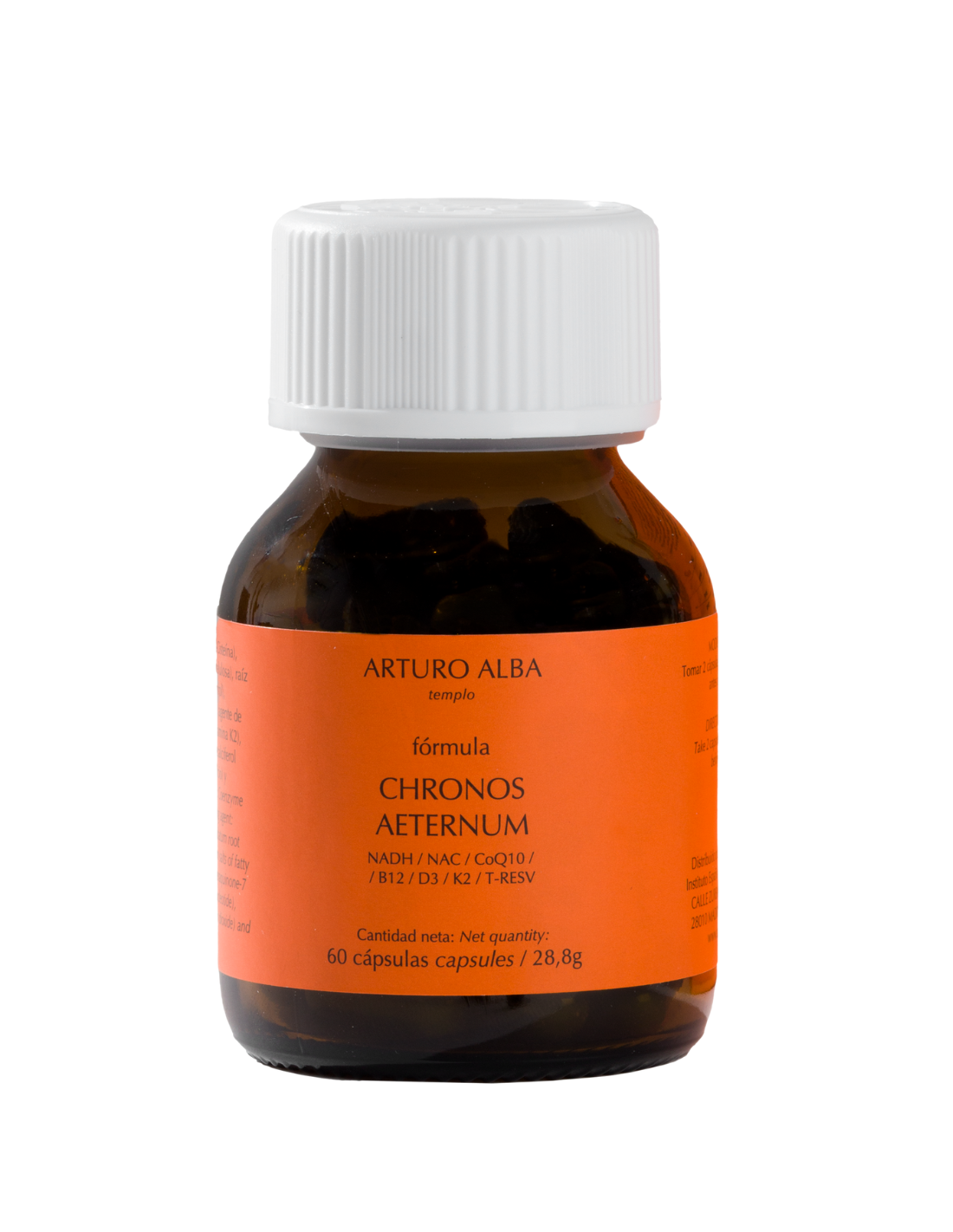 ARTURO ALBA CHRONOS AETERNUM CÁPSULAS