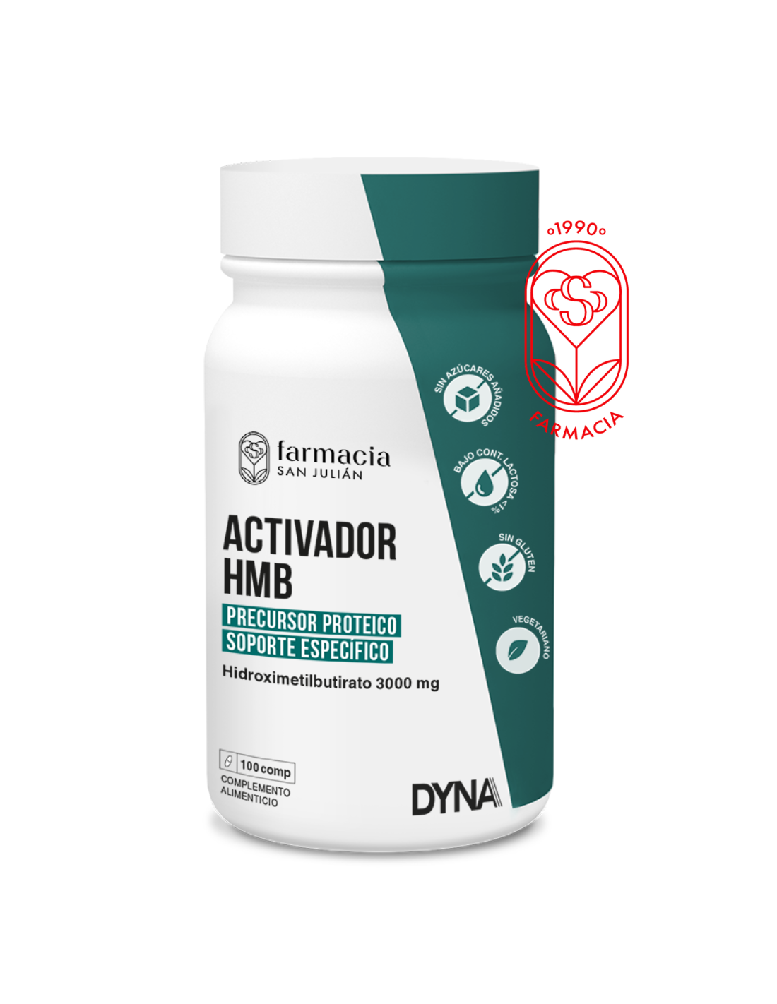 DYNA ACTIVADOR HMB 100 COMPRIMIDOS