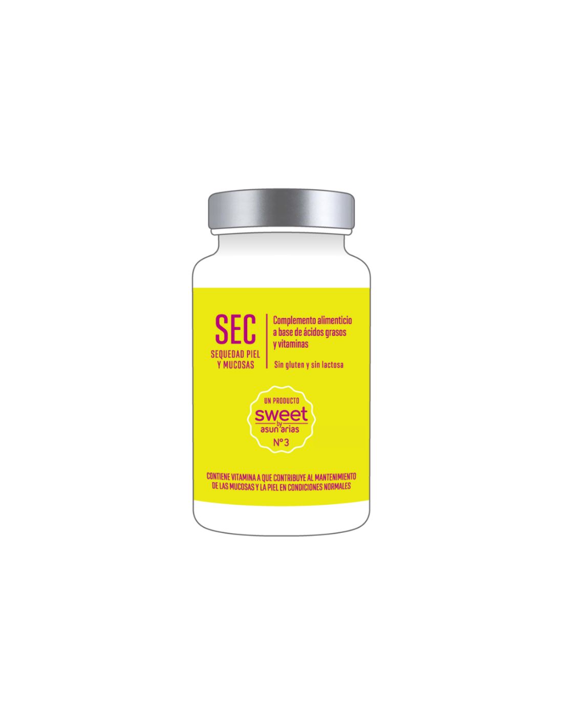 SWEET BY ASUN ARIAS SEC NÚMERO 3 SEQUEDAD PIEL Y MUCOSAS...