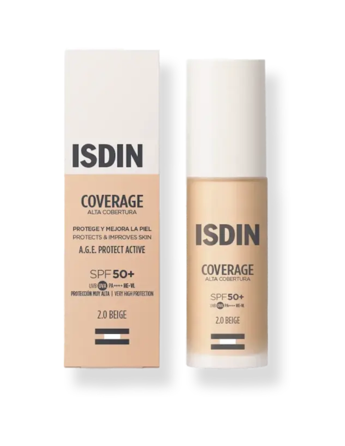 ISDIN COVERAGE COLOR 2.0 BEIGE (envase 30 gramos)