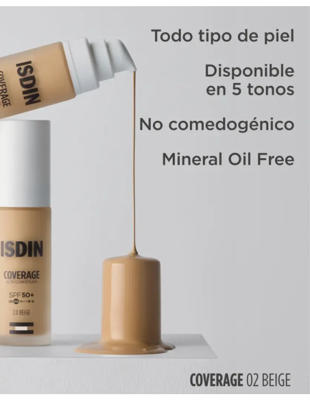ISDIN COVERAGE COLOR 2.0 BEIGE (envase 30 gramos)