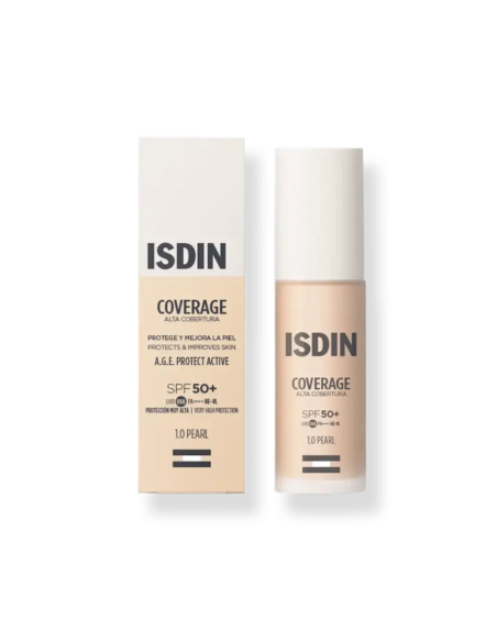 ISDIN COVERAGE COLOR 1.0 PEARL (envase 30 gramos)