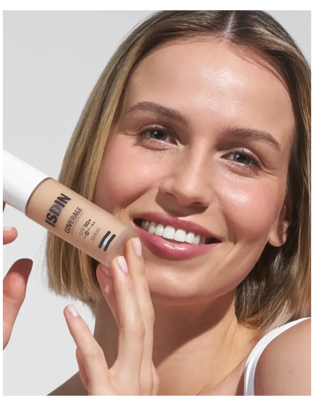 ISDIN COVERAGE COLOR 1.0 PEARL (envase 30 gramos)