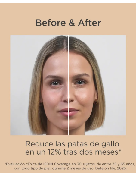 ISDIN COVERAGE COLOR 1.0 PEARL (envase 30 gramos)