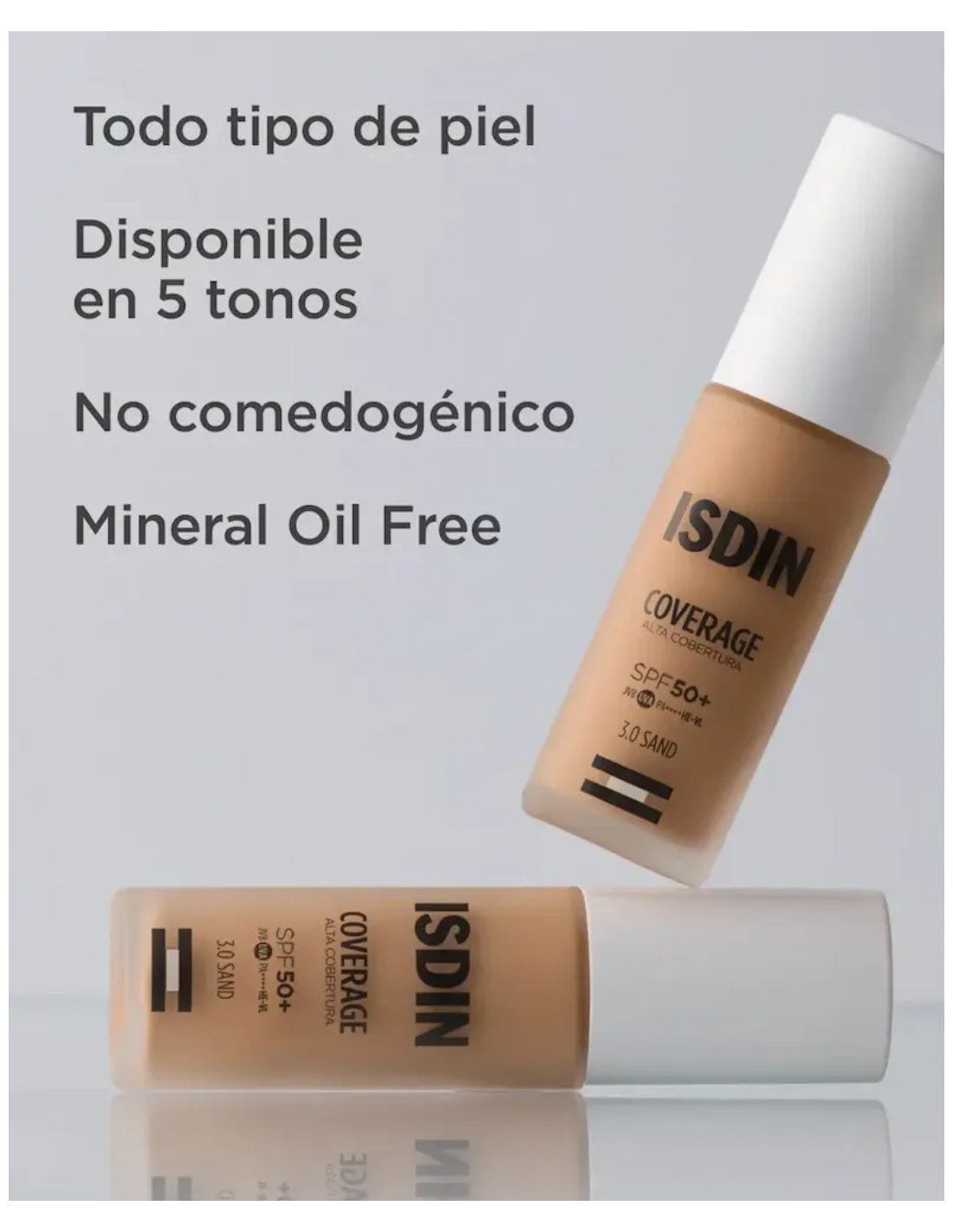 ISDIN COVERAGE COLOR 3.0 SAND (envase 30 gramos)
