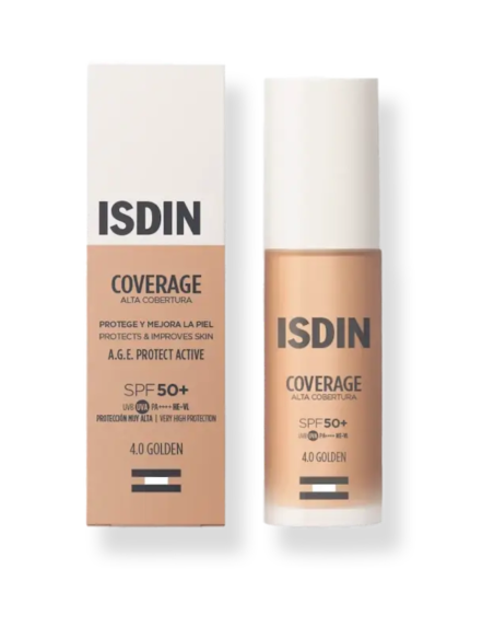 ISDIN COVERAGE COLOR 4.0 GOLDEN (envase 30 gramos)