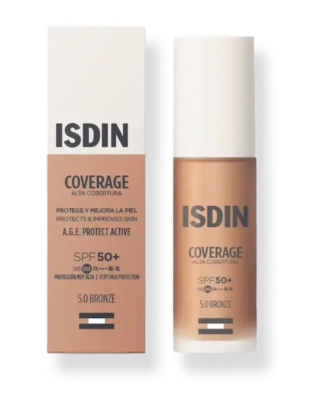 ISDIN COVERAGE COLOR 5.0 BRONZE (envase 30 gramos)