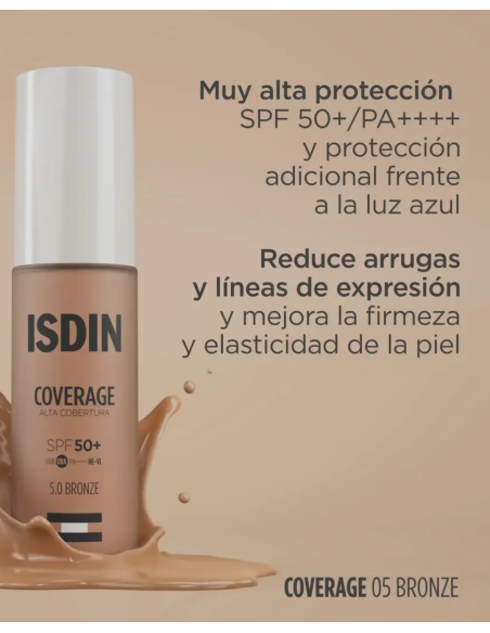 ISDIN COVERAGE COLOR 5.0 BRONZE (envase 30 gramos)