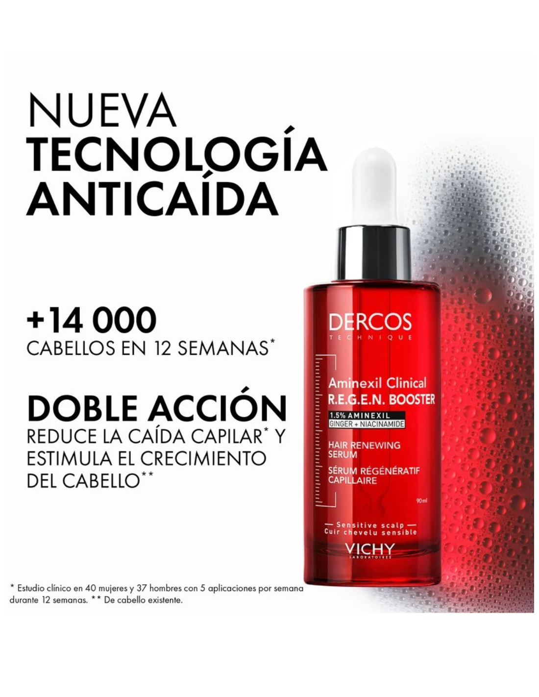 VICHY DERCOS SERUM CAPILAR REGENERADOR AMINEXIL...