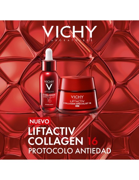 VICHY COFRE COLLAGEN SPECIALIST PROTOCOLO ANTIARRUGAS (contiene serum+ crema día+ protección solar)
