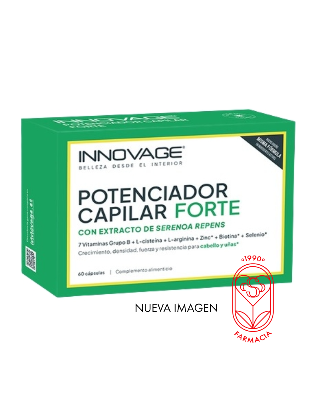 INNOVAGE POTENCIADOR CAPILAR FORTE - pack promocional 2...