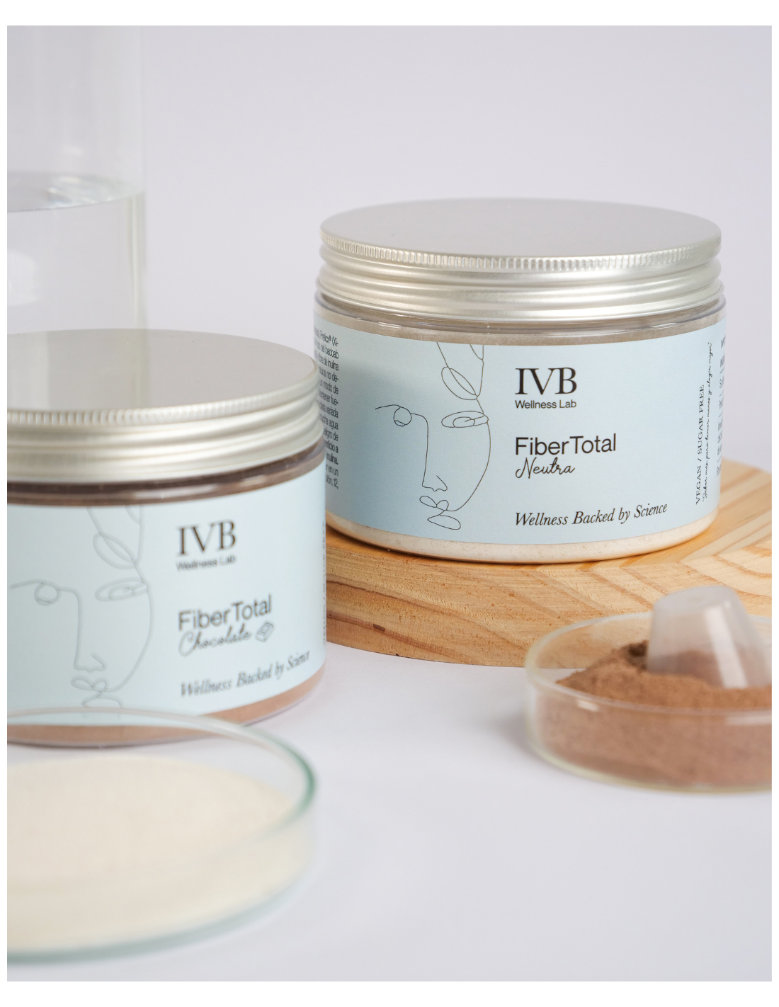 IVB FIBERTOTAL SABOR NEUTRO 20 TOMAS (120 gramos)