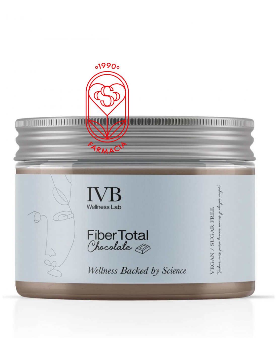 IVB FIBERTOTAL SABOR CHOCOLATE 20 TOMAS (120 gramos)