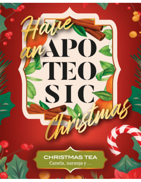 APOTEOSIC CHRISTMAS TEA INFUSIÓN ESPECIAL NAVIDAD- 12 bolsitas