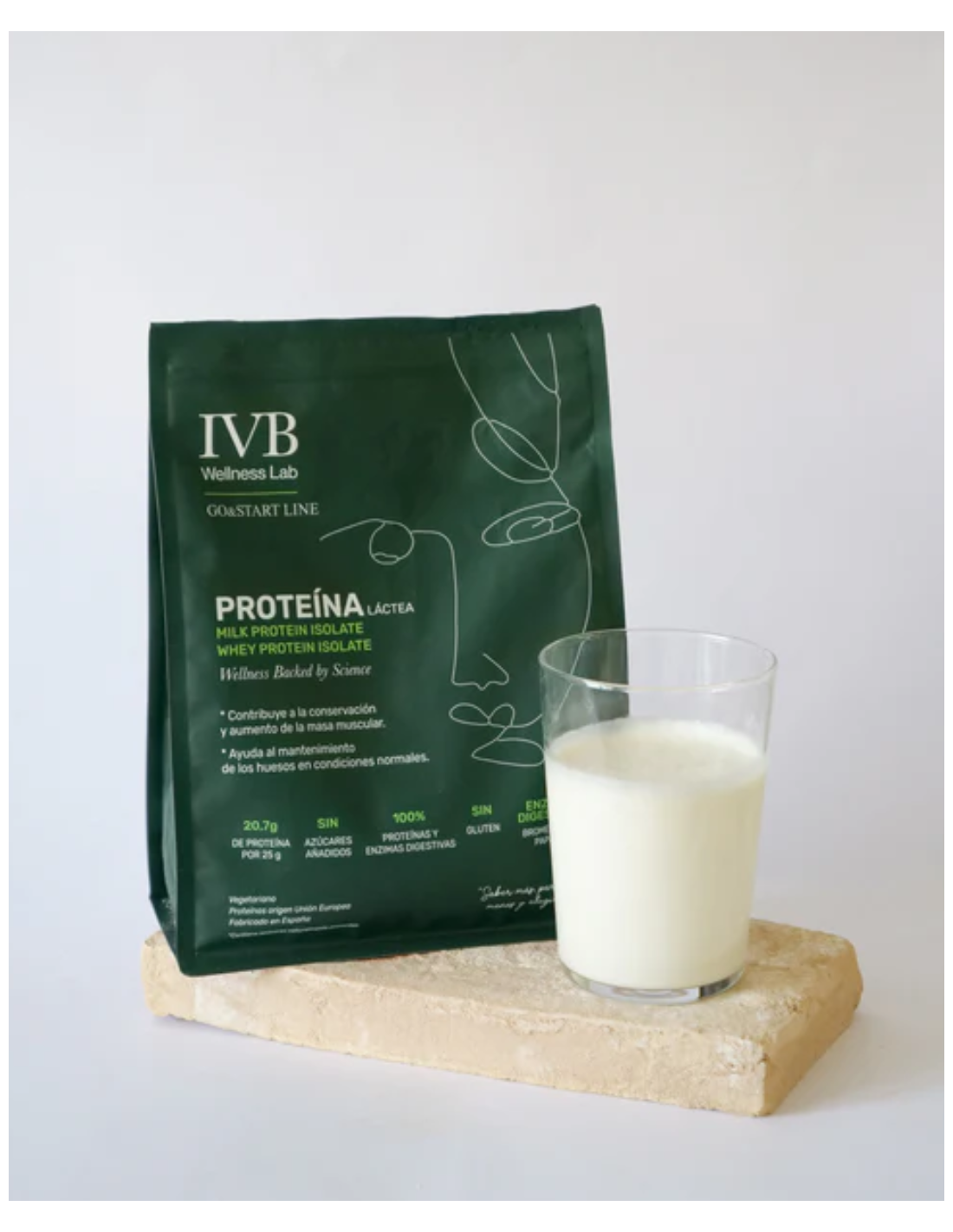 IVB PROTEÍNA LÁCTEA- 20 tomas (línea GO&START)