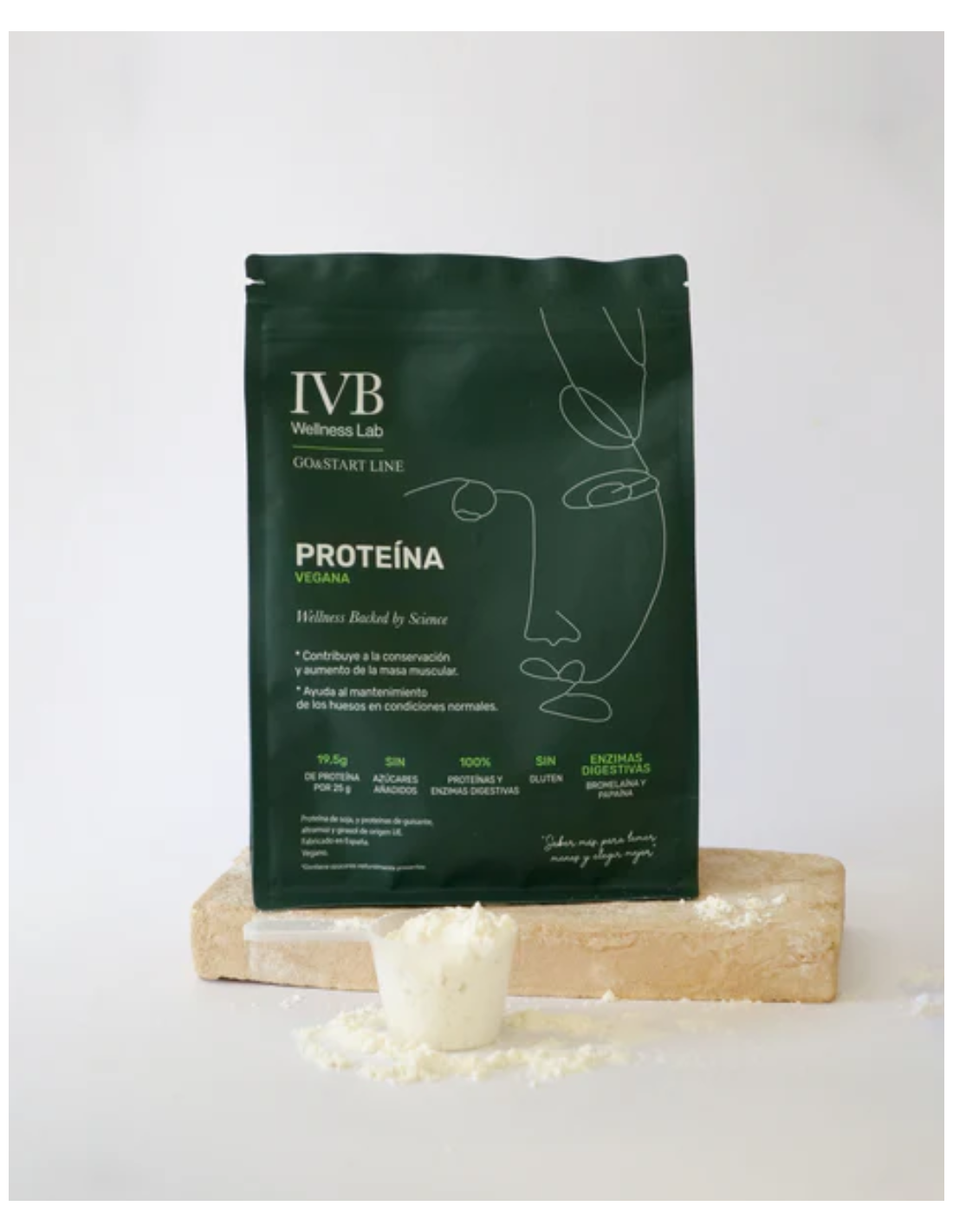 IVB PROTEÍNA VEGANA-20 tomas (línea GO&START)