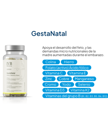 IVB GESTANATAL 60 cápsulas