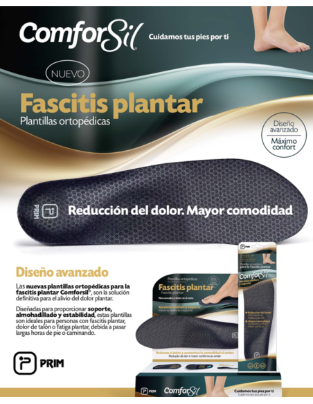PRIM PLANTILLAS FASCITIS PLANTAR- 1par