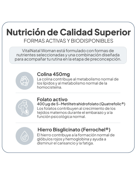 IVB VITALNATAL WOMAN 60 cápsulas