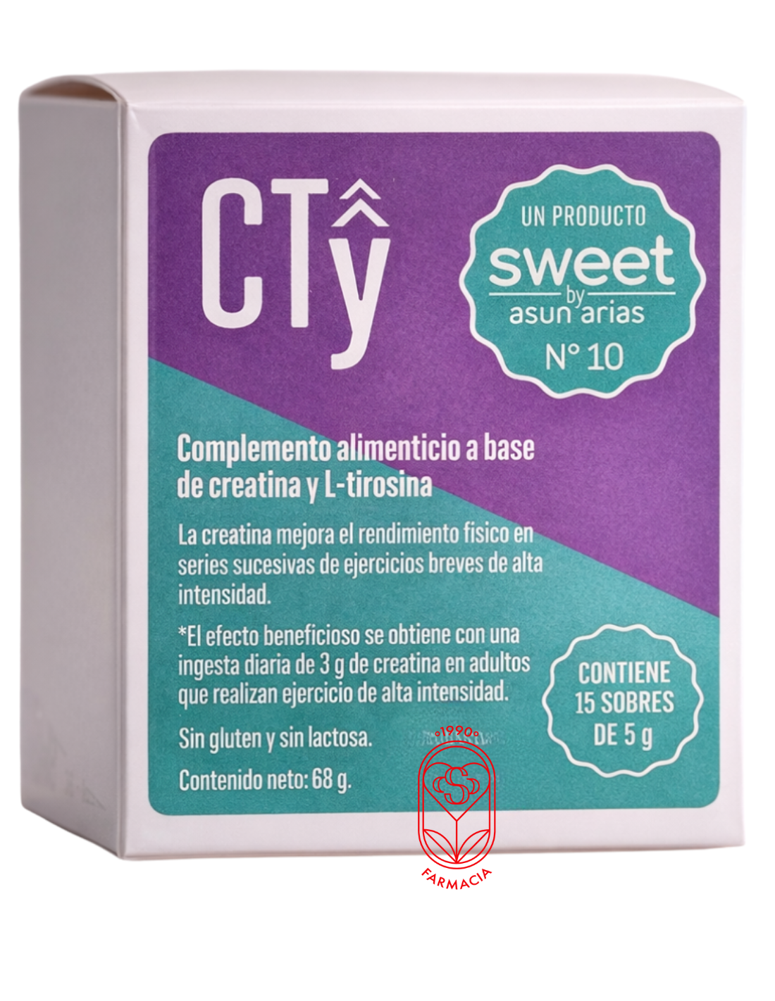 SWEET BY ASUN ARIAS NÚMERO 10 CTY (CREATINA +...
