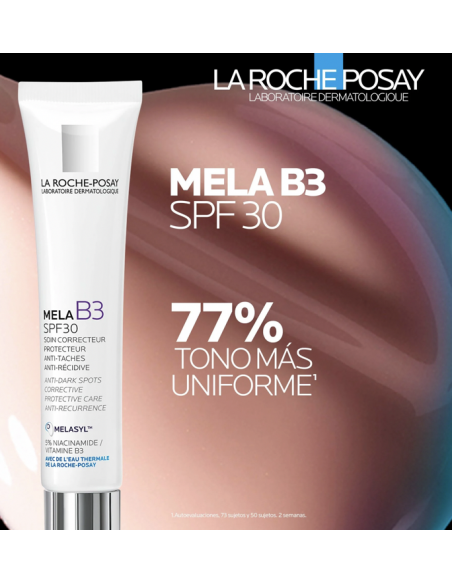 LA ROCHE POSAY MELA B3 CREMA ANTIMANCHAS SPF30 CON NIACINAMIDA 40ml