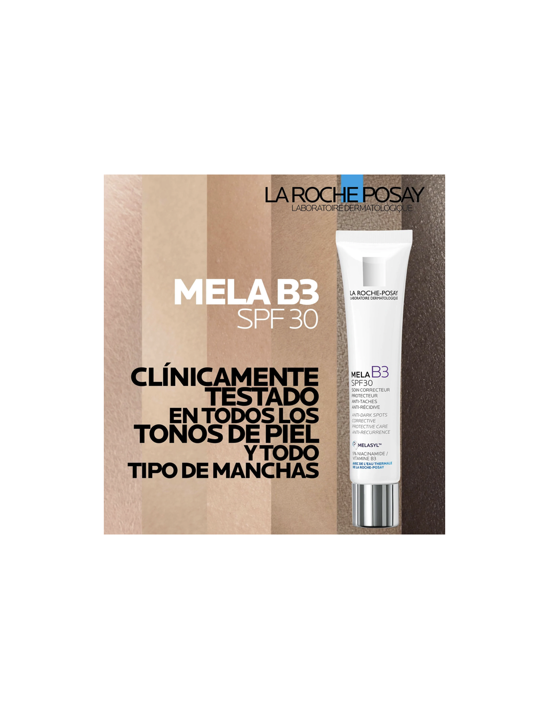 LA ROCHE POSAY MELA B3 CREMA ANTIMANCHAS SPF30...