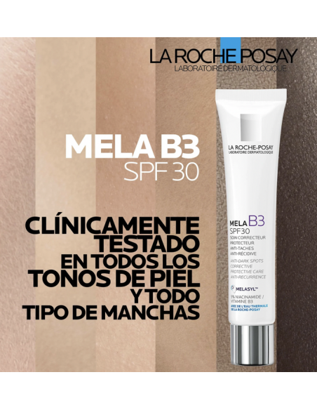 LA ROCHE POSAY MELA B3 CREMA ANTIMANCHAS SPF30 CON NIACINAMIDA 40ml