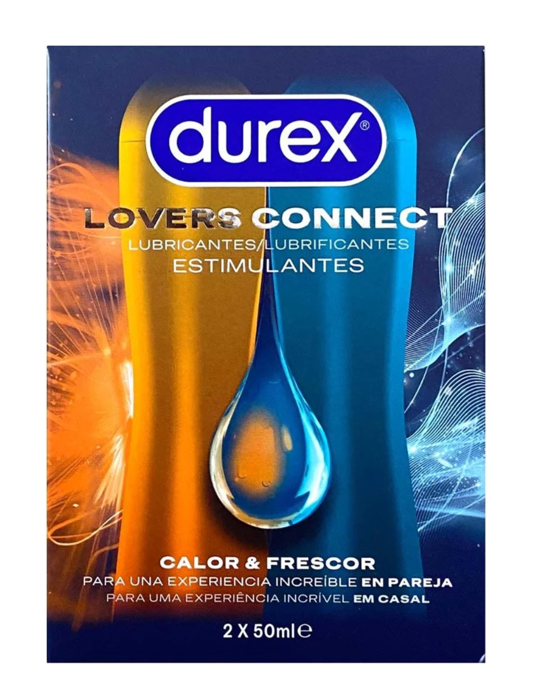 DUREX LOVERS CONNECT LUBRICANTES ESTIMULANTES...