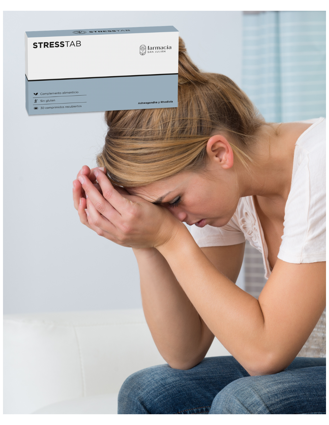 FSJ STRESSTAB 30 comprimidos- ESTRÉS Y ANSIEDAD