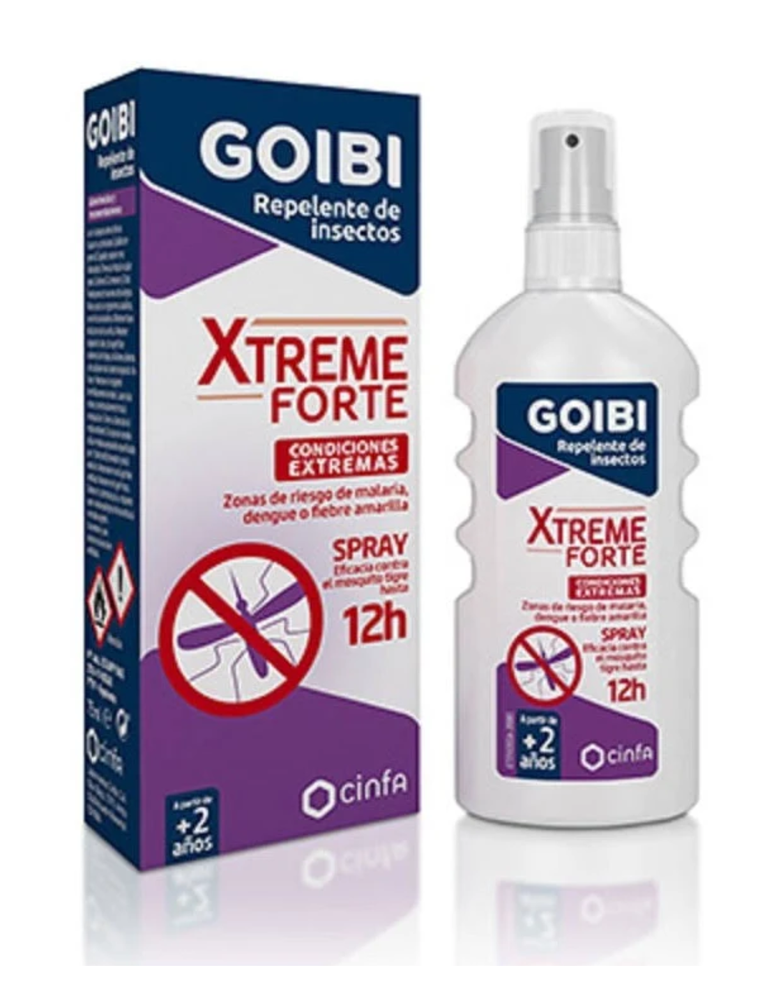 CINFA GOIBI XTREME FORTE SPRAY REPELENTE INSECTOS 75ml