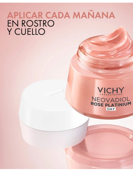 VICHY NEOVADIOL ROSE PLATINIUM CREMA DE DÍA FORTIFICANTE Y REVITALIZANTE 50ML