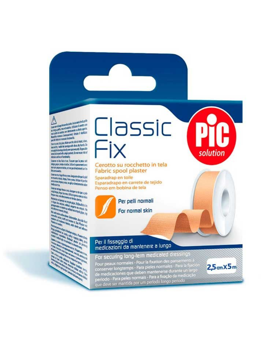 CHICCO PIC ESPARADRAPO HIPOALERGICO CLASSIC FIX TELA 1...