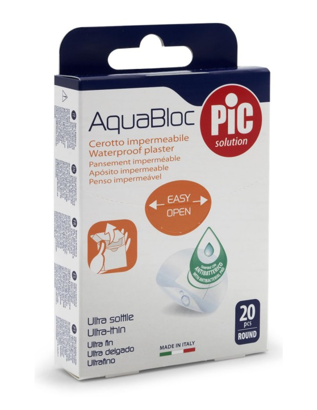 CHICCO PIC AQUABLOC CON BACTERICIDA APOSITO...