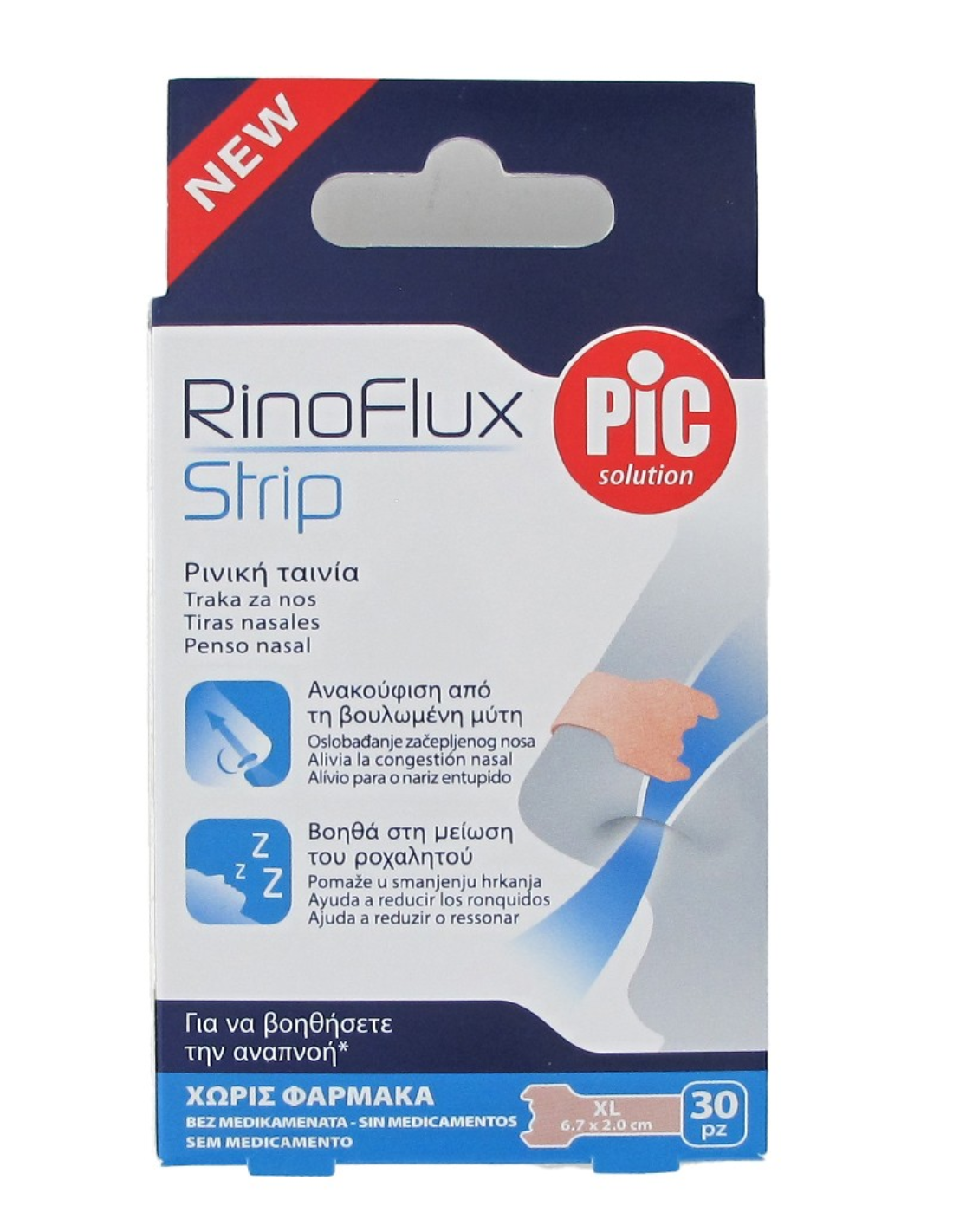 CHICCO PIC RINOFLUX STRIP TIRAS NASALES 30...