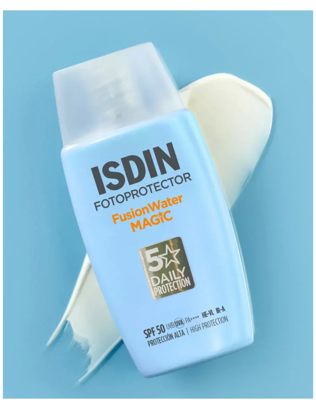 ISDIN FUSION WATER MAGIC SPF 50 PROTECTOR SOLAR...