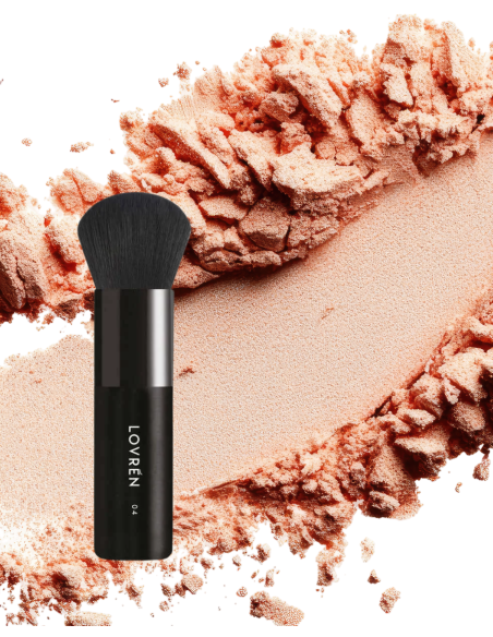 LOVREN BROCHA nº4 PARA BASE DE MAQUILLAJE (FOUNDATION BRUSH)