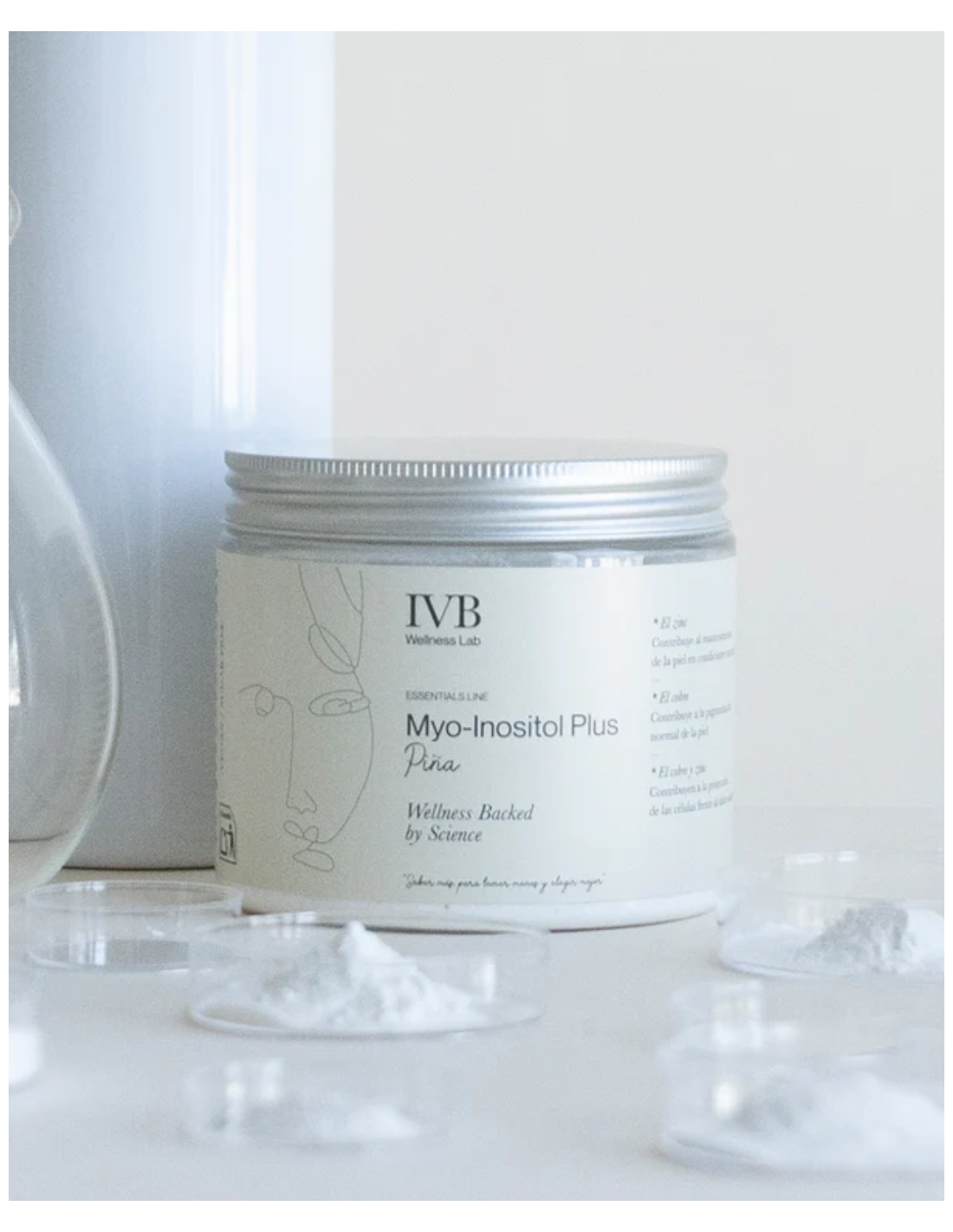 IVB MYO-INOSITOL PLUS SABOR PIÑA 144 gramos...