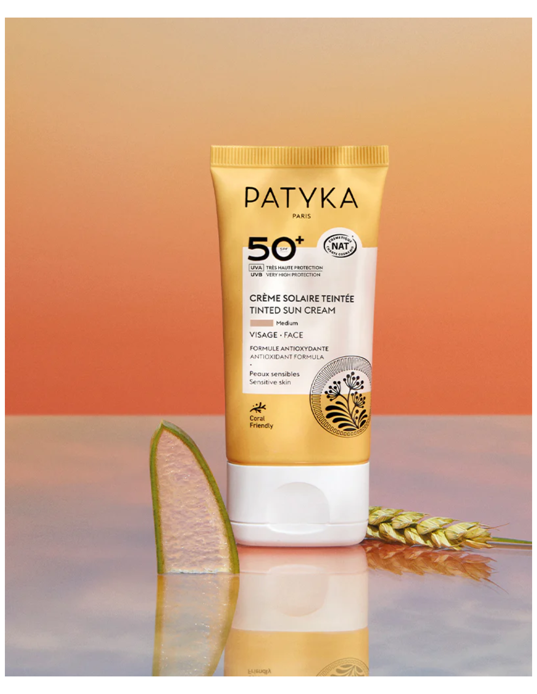 PATYKA CREMA SOLAR CON COLOR (TONO MEDIUM) SPF50+ 40ml