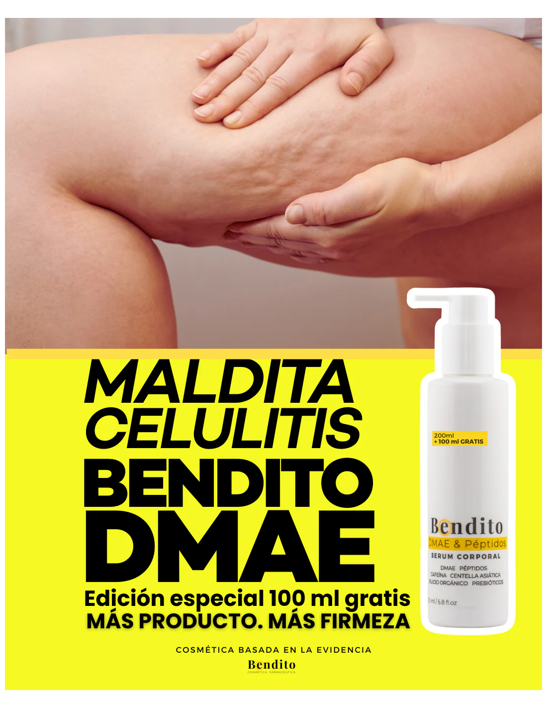BENDITO DMAE Y PÉPTIDOS 200ml serum corporal