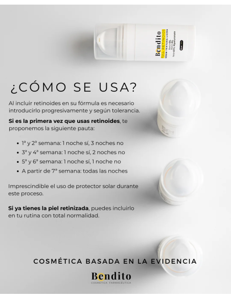 BENDITO FULL RETINOIDS FACIAL. Sérum intensivo 30ml
