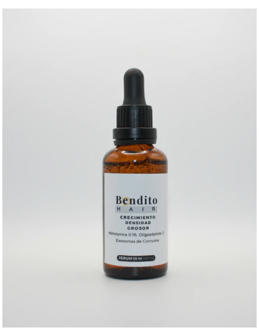 BENDITO HAIR. Sérum capilar de crecimiento,...