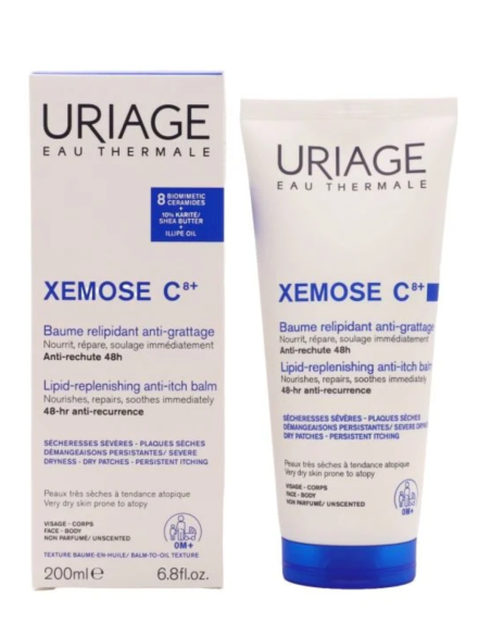 URIAGE XEMOSE C8+ CREMA RELIPIDIZANTE  ANTI-IRRITACIONES 200ML