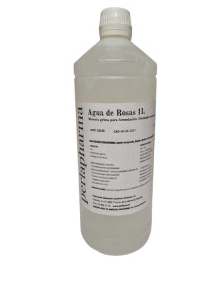 AGUA DE ROSAS PERLAPHARMA 1 litro
