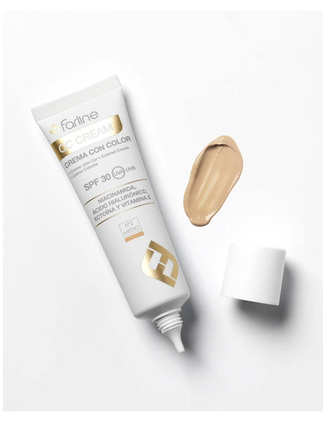 FARLINE CC CREAM COLOR MEDIO TONO 02 30ml 2